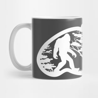 Bigfoot Footprint Mug